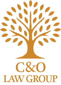 C&O Law Group Logo - Tree symbolizing growth, stability, and protection